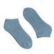 Men's ankle socks made from Indian cotton, blue melange