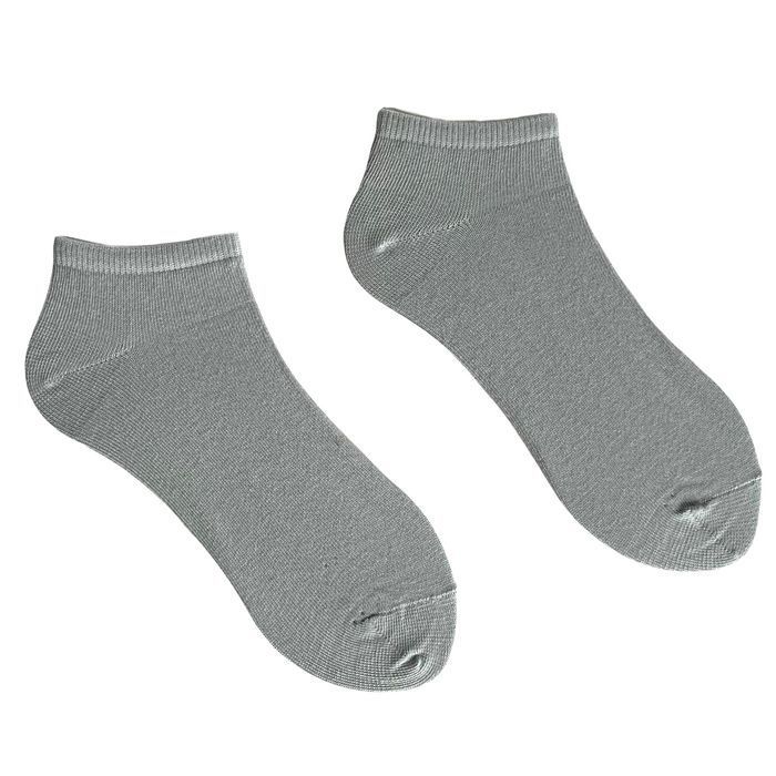 Set of basic ankle socks made from Indian cotton, 4 pairs