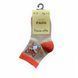 Children's socks "Fox" from Indian cotton