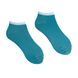 Ankle women's Socks made from Indian cotton, turquoise