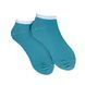 Ankle women's Socks made from Indian cotton, turquoise