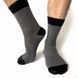 Men's socks made from Indian cotton, black and white