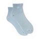 Women's Socks "lurex heart" made from Indian cotton, gray, 38-40
