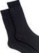 Men's socks made from Indian cotton, black