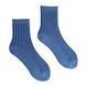 Women's Jacquard links Socks "Braid" made from Indian cotton, blue jeans