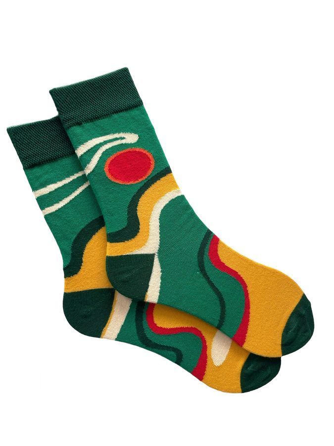 Men's socks JUNGLE, made from Indian cotton