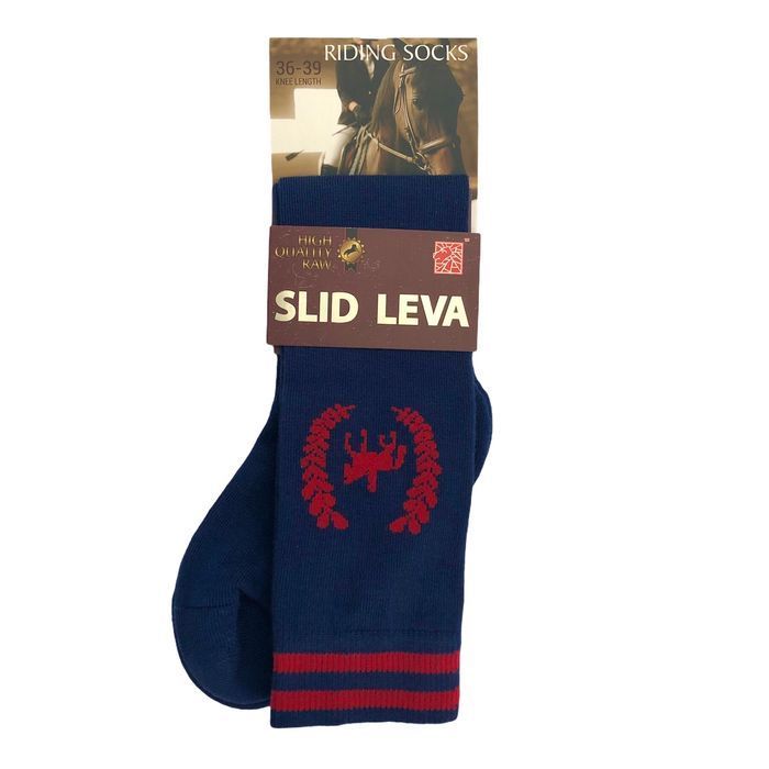 Riding Socks made from Indian cotton, blue