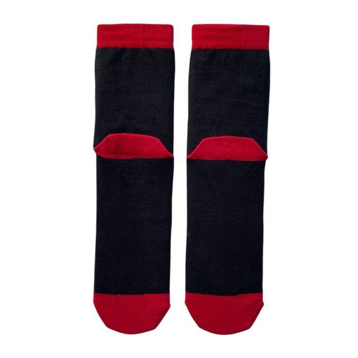Men's Christmas socks made from Indian cotton "Merry XMas"