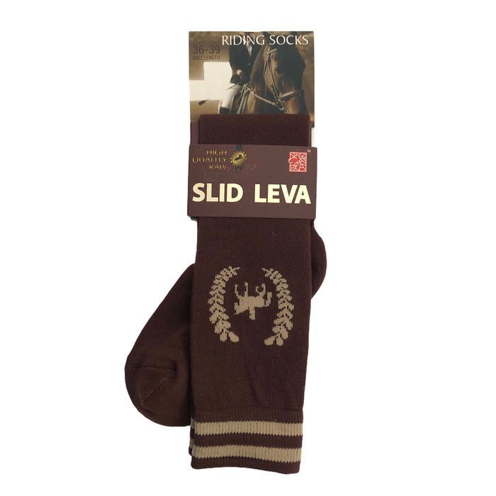 Riding Socks made from Indian cotton, brown