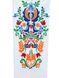 Knee length Socks "Petrykivka", white